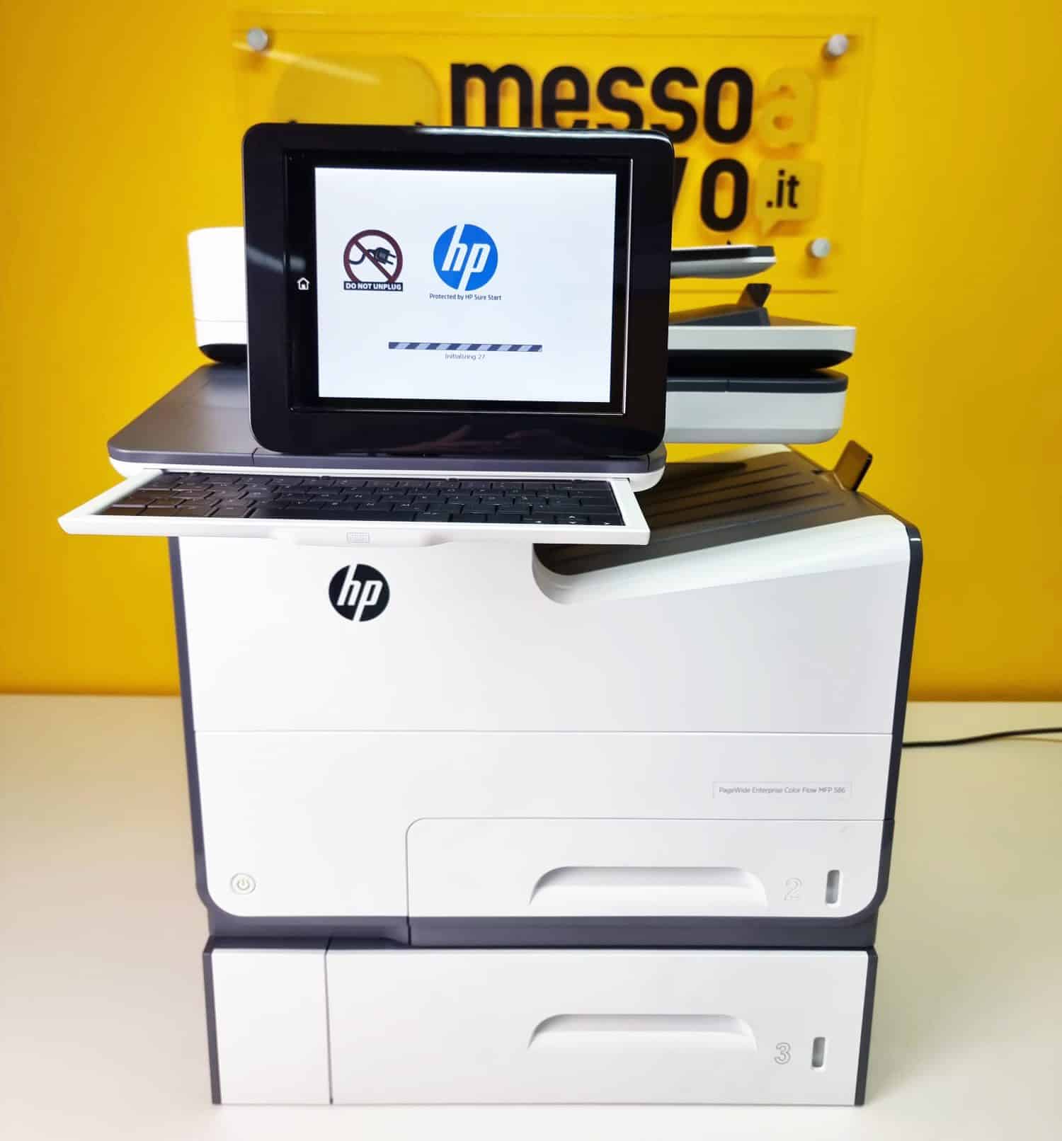 HP PageWide Enterprise Color Flow MFP 586z HP PageWide Enterprise Color Flow MFP 586z